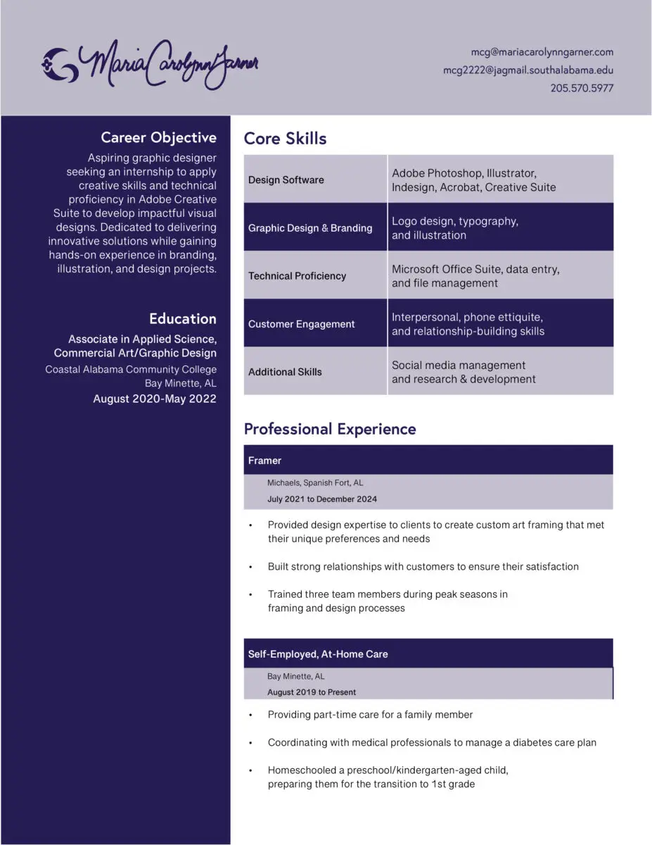 resume
